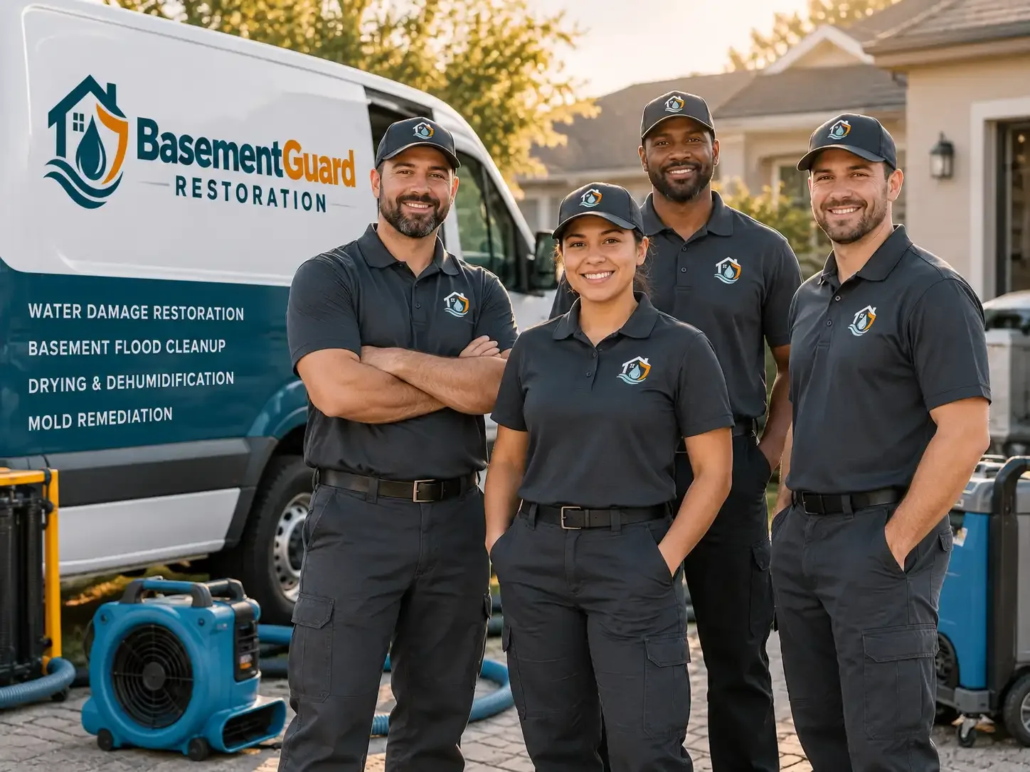 Basement Water Damage Restoration company in Romney, IN